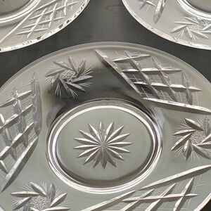 Pinwheel | Ajka crystal - Csopak Pattern | 3 - 6 Inch Plates